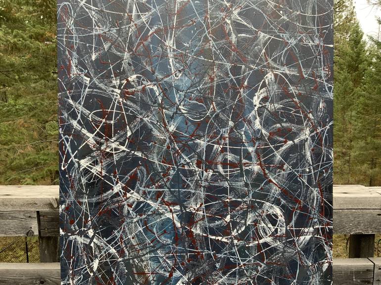 Original Abstract Painting by Philip Leister