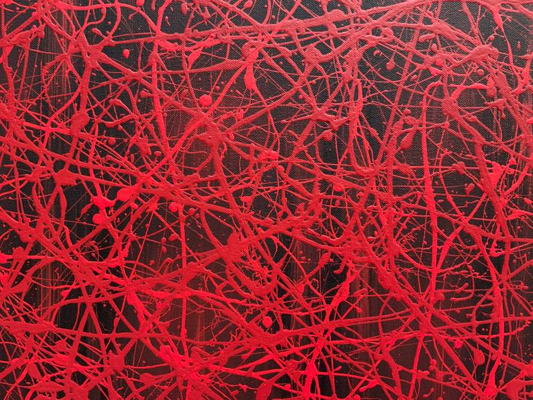 Original Abstract Expressionism Abstract Painting by Philip Leister