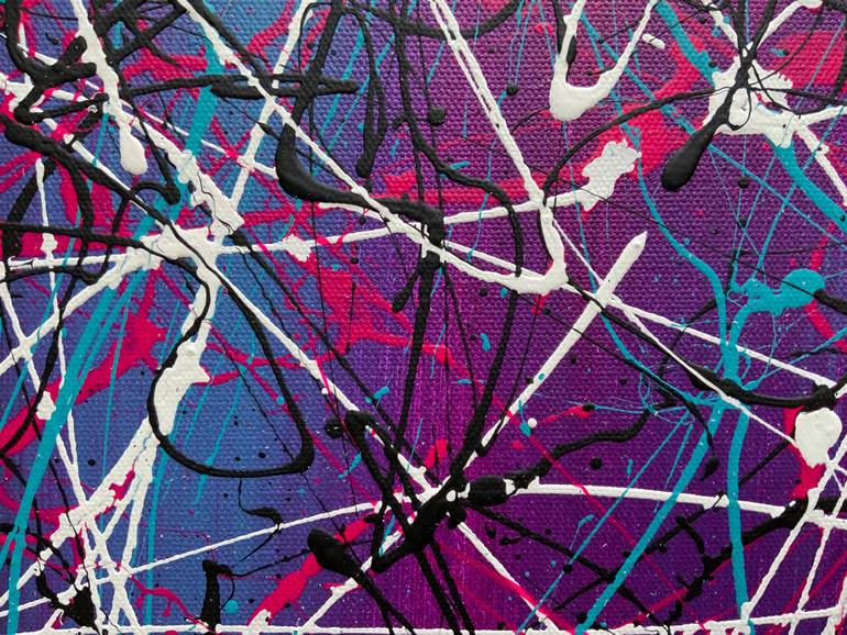 Original Abstract Expressionism Abstract Painting by Philip Leister