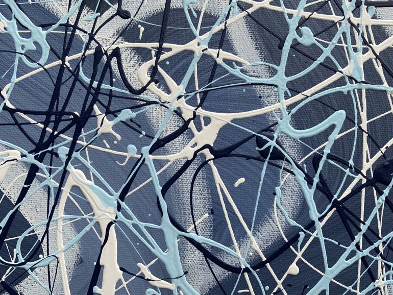 Original Abstract Expressionism Abstract Painting by Philip Leister