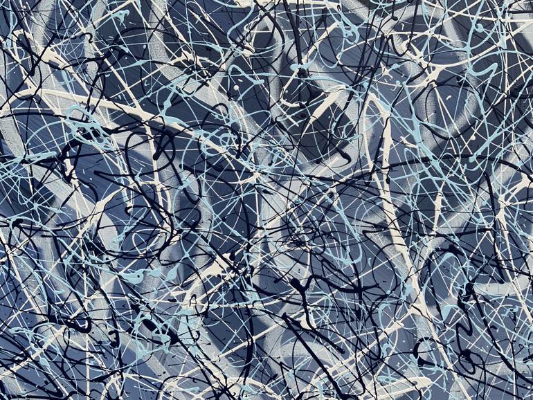 Original Abstract Expressionism Abstract Painting by Philip Leister