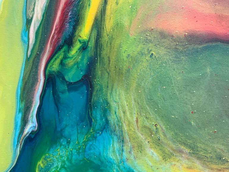Original Abstract Expressionism Abstract Painting by Philip Leister