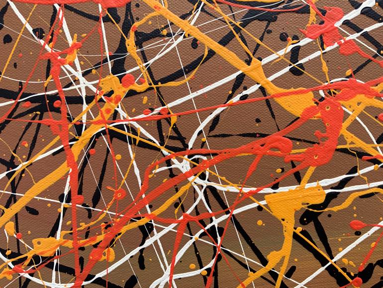 Original Abstract Expressionism Abstract Painting by Philip Leister
