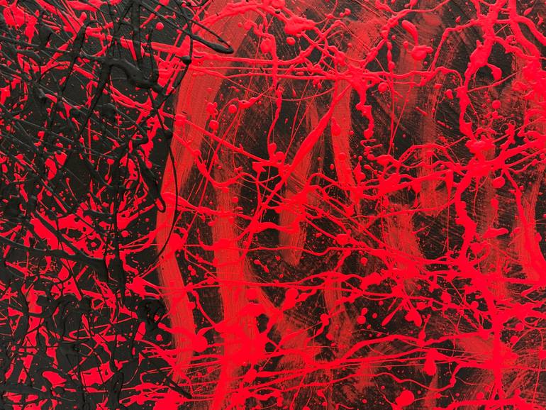 Original Abstract Expressionism Abstract Painting by Philip Leister