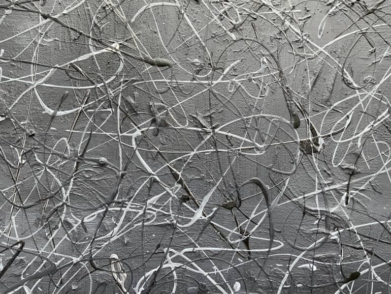 Original Abstract Expressionism Abstract Painting by Philip Leister