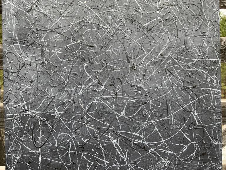 Original Abstract Expressionism Abstract Painting by Philip Leister