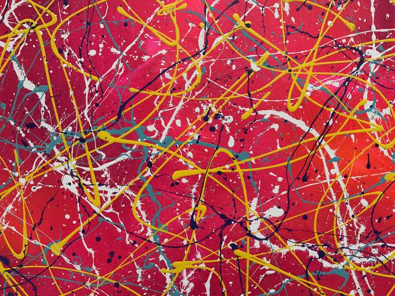 Original Abstract Painting by Philip Leister