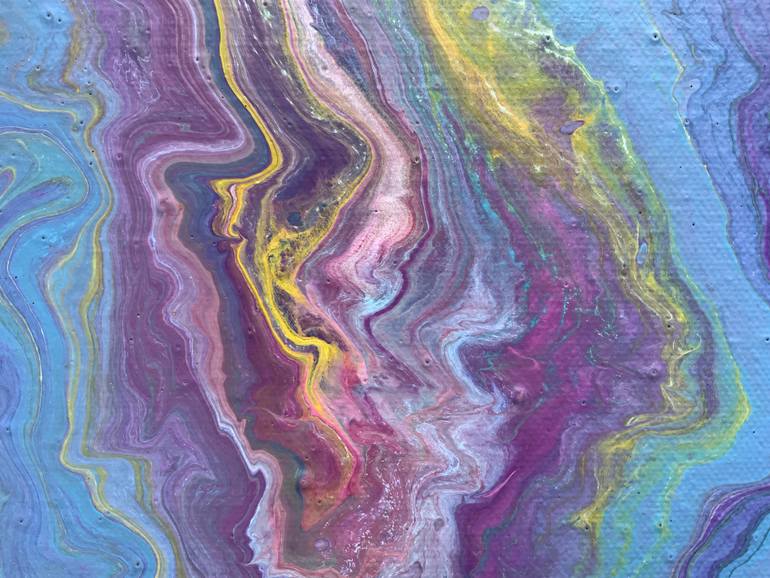 Original Abstract Expressionism Abstract Painting by Philip Leister