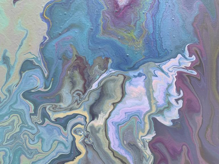 Original Abstract Expressionism Abstract Painting by Philip Leister