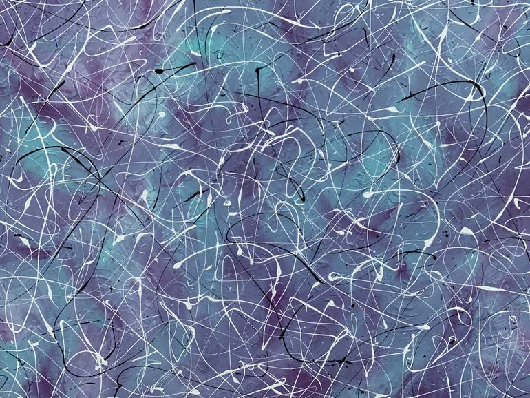 Original Abstract Expressionism Abstract Painting by Philip Leister