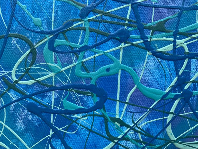 Original Abstract Expressionism Abstract Painting by Philip Leister