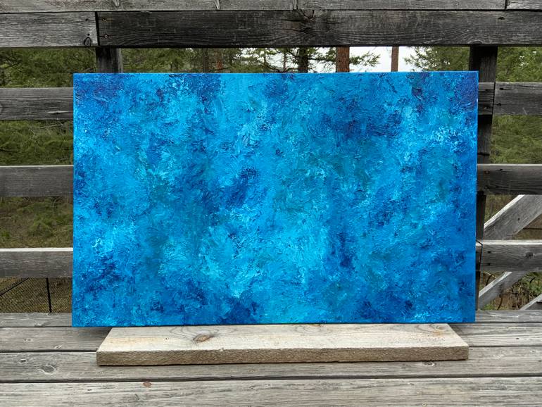 Original Abstract Expressionism Abstract Painting by Philip Leister