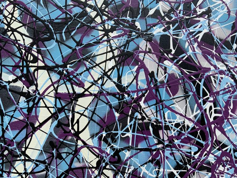 Original Abstract Expressionism Abstract Painting by Philip Leister
