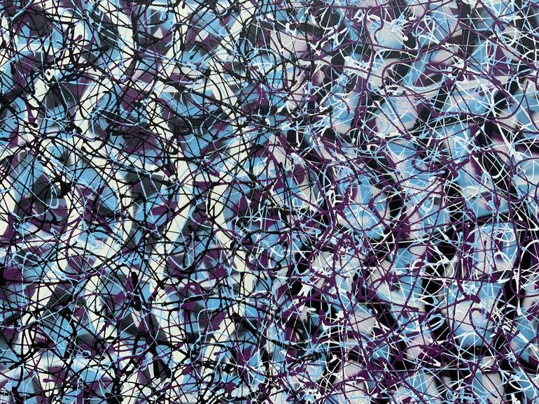 Original Abstract Expressionism Abstract Painting by Philip Leister