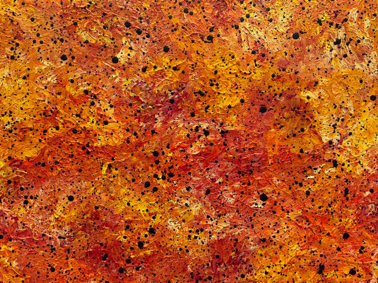 Original Abstract Expressionism Abstract Painting by Philip Leister