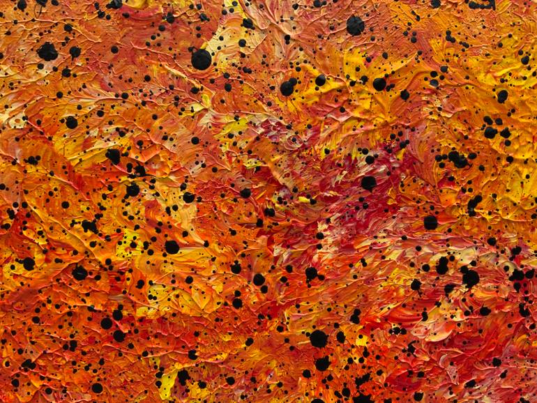 Original Abstract Expressionism Abstract Painting by Philip Leister
