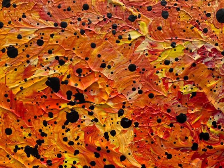 Original Abstract Expressionism Abstract Painting by Philip Leister