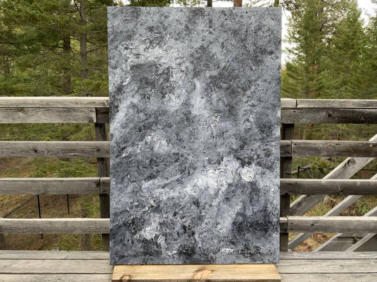Original Abstract Expressionism Abstract Painting by Philip Leister