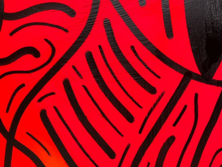 Original Abstract Expressionism Abstract Drawing by Philip Leister