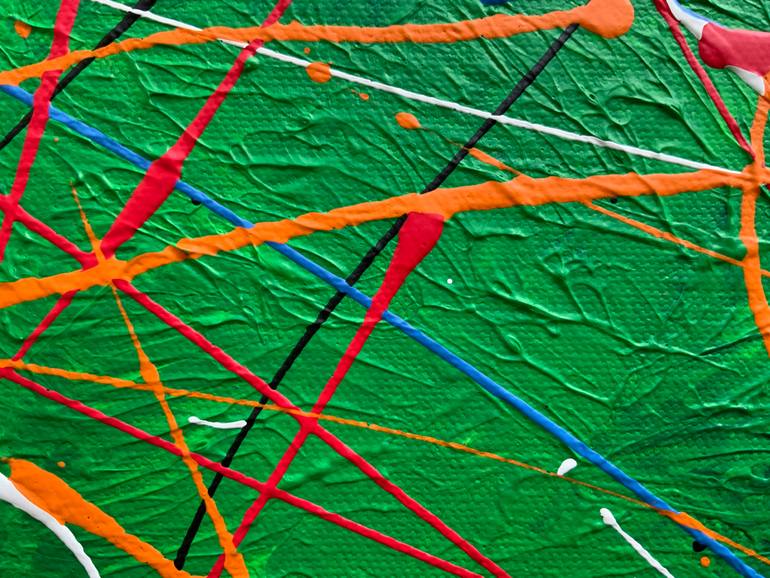 Original Abstract Expressionism Abstract Painting by Philip Leister