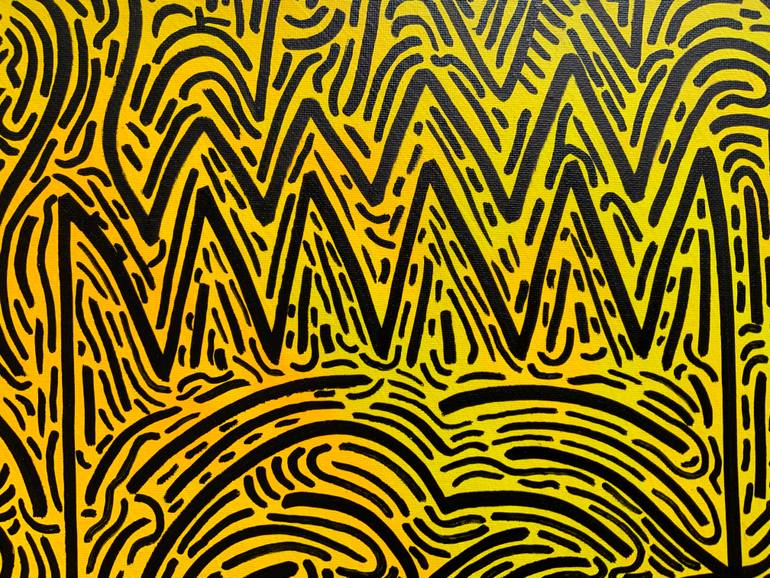 Original Abstract Expressionism Abstract Drawing by Philip Leister