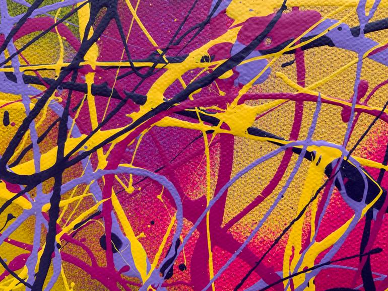 Original Abstract Expressionism Abstract Painting by Philip Leister