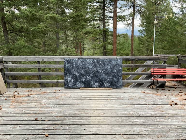 Original Abstract Expressionism Abstract Painting by Philip Leister