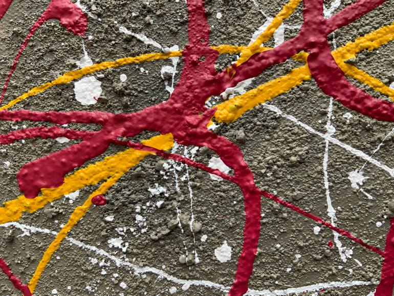 Original Abstract Expressionism Abstract Painting by Philip Leister