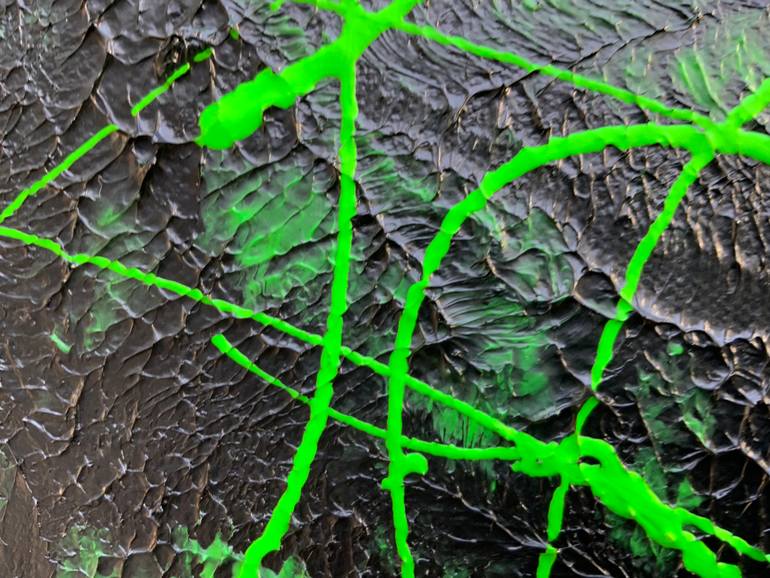 Original Abstract Expressionism Abstract Painting by Philip Leister