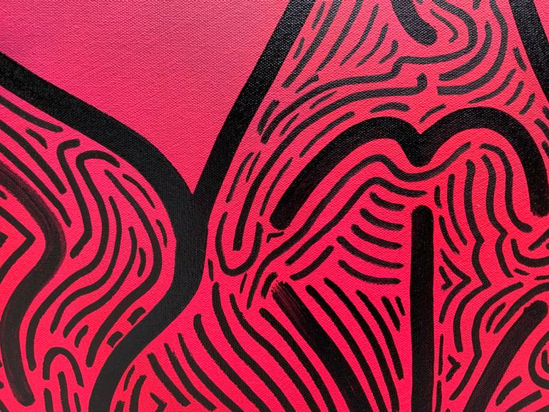 Original Abstract Expressionism Abstract Drawing by Philip Leister