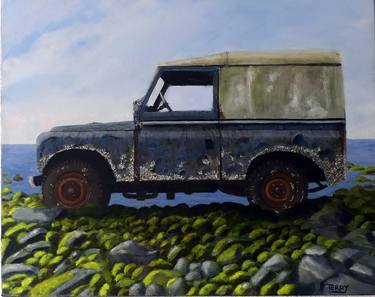 Print of Realism Automobile Paintings by Terry Jenkins