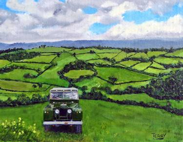 Print of Realism Automobile Paintings by Terry Jenkins