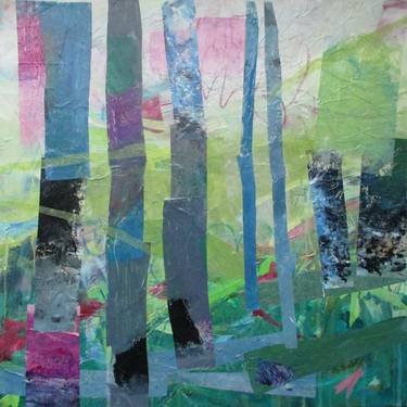 Original Abstract Landscape Paintings by Guen Sublette