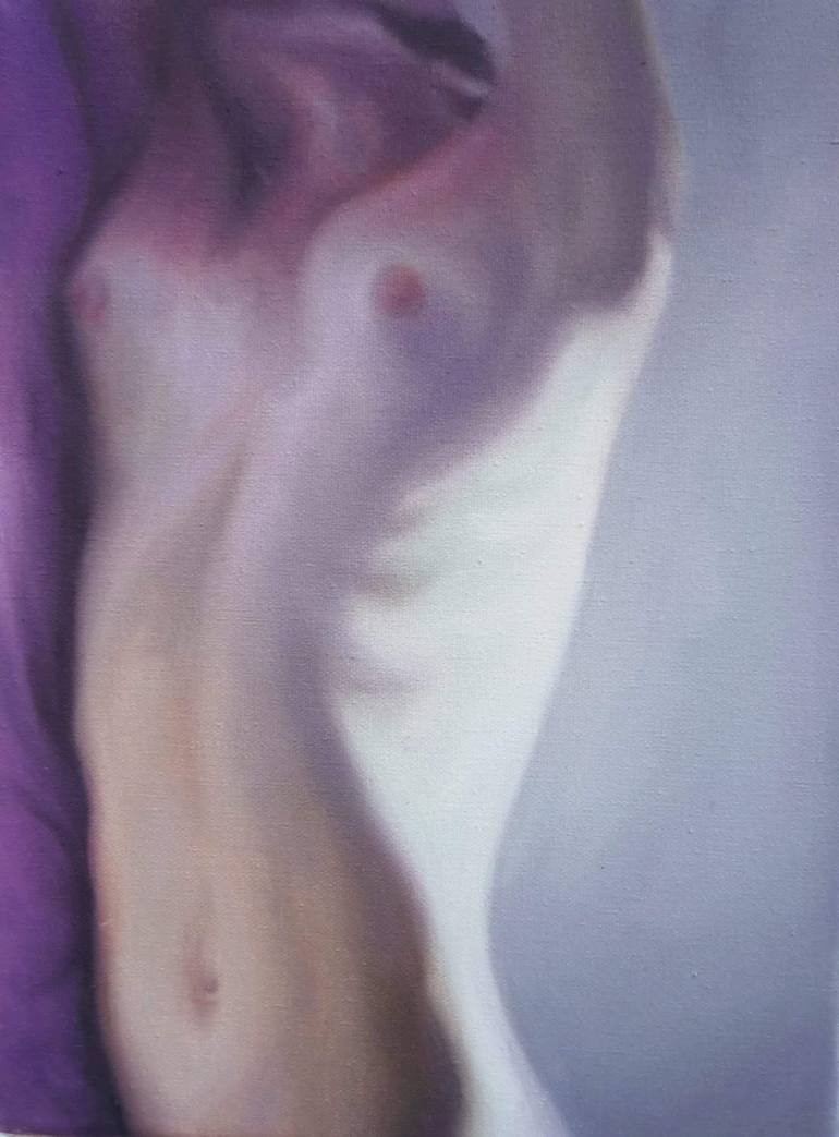 Naked Painting by Juliana Casali | Saatchi Art