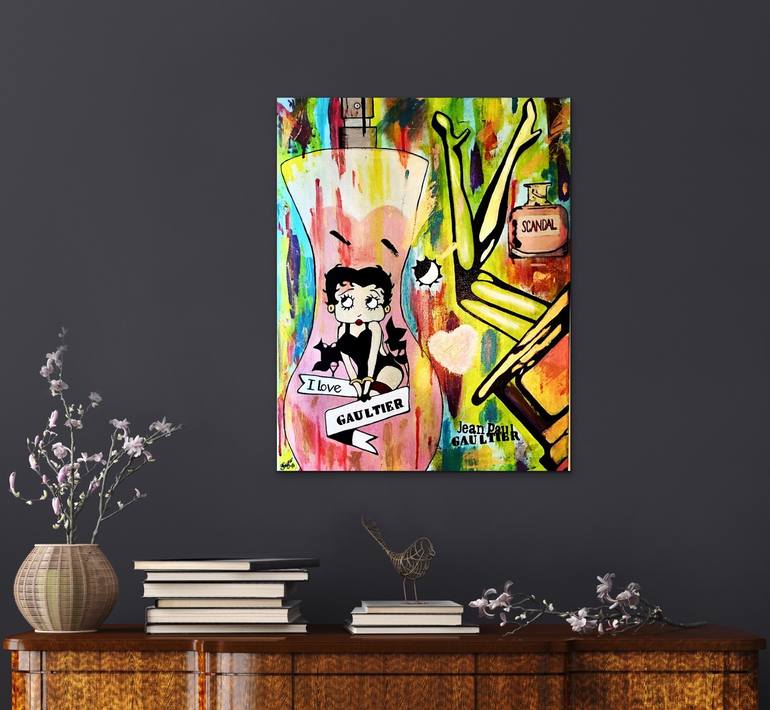 Original Pop Art Popular culture Painting by Sharmaine Rayner