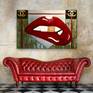 Red Lips, Red Sofa
