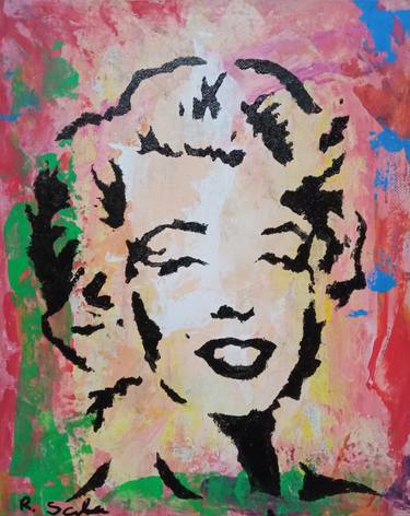 Print of Street Art Celebrity Paintings by Scala Roberto