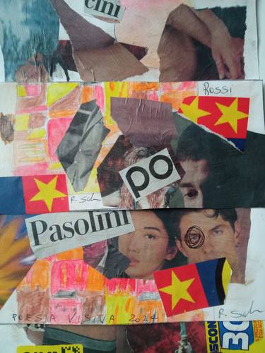 Print of People Collage by Scala Roberto