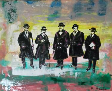 Print of Street Art Politics Paintings by Scala Roberto