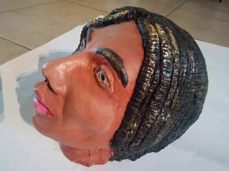 Original Folk Pop Culture/Celebrity Sculpture by Scala Roberto