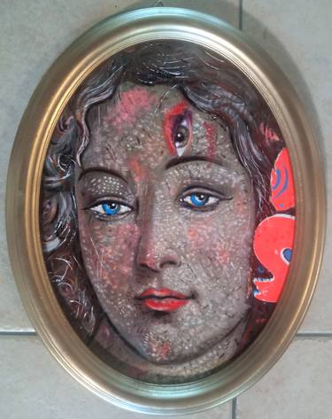 Original Classicism Pop Culture/Celebrity Painting by Scala Roberto
