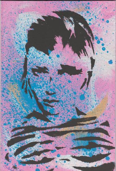 Print of Abstract Expressionism Pop Culture/Celebrity Paintings by Scala Roberto