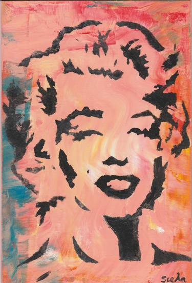 Print of Pop Art Pop Culture/Celebrity Paintings by Scala Roberto