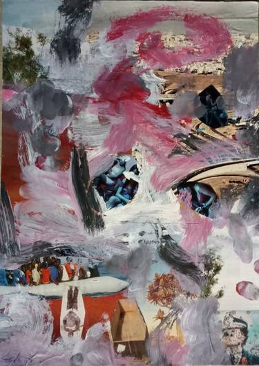Print of Abstract Expressionism Politics Collage by Scala Roberto