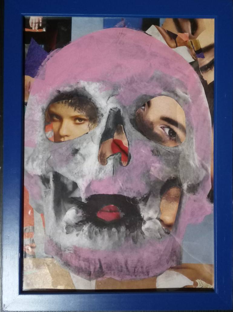 Original Abstract Other Collage by Scala Roberto