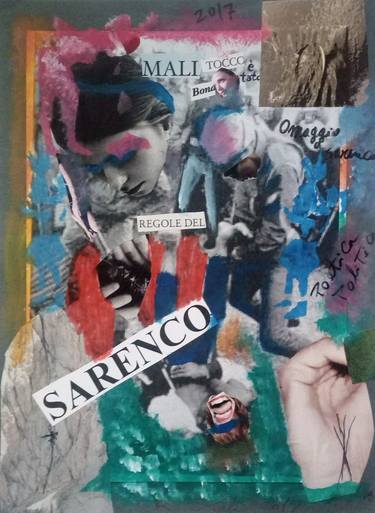 Print of Abstract Political Collage by Scala Roberto