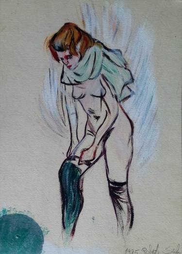Print of Impressionism Nude Paintings by Scala Roberto