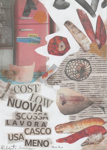 Print of Fantasy Collage by Scala Roberto