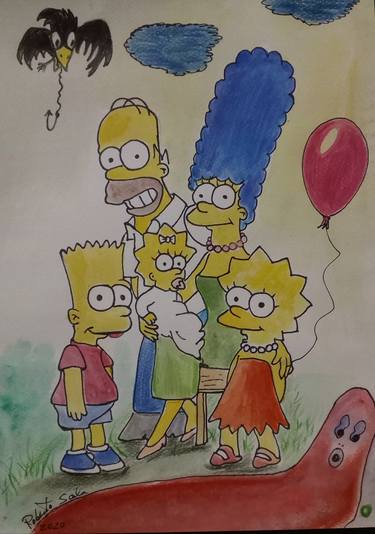 Simpsons family thumb