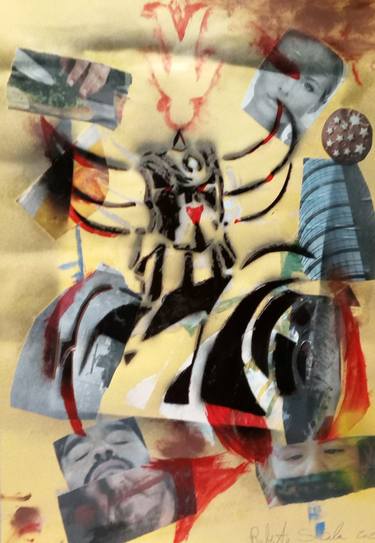 Print of Dada Fantasy Paintings by Scala Roberto